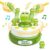 MRIMZORO Kids Dinosaur Catch Game Toy with Music, Pop Up Bouncing Dinosaur Play Set with 2 Catch Nets, Interactive Indoor Family Activity Game, Gift for Boys & Girls Ages 3+