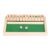 Mrisata Shut The Box Game, Fun Table Math Game with Wooden Board, 12 Spots Dice with 2 Player Games, for, Travel, Family Classroom Home
