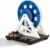 MRJYK Brushless Motor Model, Magnets Pseudo Motion Disc Motor, with Blue Light Ring, 1000-1500rpm, Type-c Powered, Physics Demonstration Kit, for Experimental Teaching