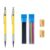 MROOFUL 2.0 mm Carpenter Mechanical Pencil Set (Yellow)