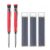 MROOFUL 2 Pack Carpenter Mechanical Pencils with 12 Refills, Built‑in Sharpener, Metal Clip for Woodworking Marking