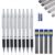 MROOFUL Mechanical Pencil Set 0.3 0.5 0.7 0.9mm with HB Leads and Eraser