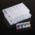 Mr. Pen- Bead Storage Containers, 28 Grids, 2 Pack, Clear White
