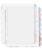 Mr. Pen- Clear Sheet Protectors with Tabs, 8.5×11 Inches, 8 Tabs, 2 Sets | Durable Clear Plastic Dividers for 3 Ring Binders, Insertable Index Page Divider with Multicolor Tabs