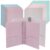 Mr. Pen- Folders with Pockets and Prong with Fasteners, 2 Pocket Folder, 3 Prong Folders, 5 Pack, Plastic, 20 Muted Pastel folders