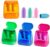 Mr. Pen- Handheld Pencil Sharpener & Pencil Top Eraser, 16 Pack, 8X Eraser, 8X Sharpener