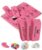 Mr. Pen- Pink Pencil Eraser, 12 Pack