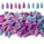 Mr. Pen Erasers for Pencils, 120 Pack, Pencil Top Erasers, Eraser Caps, Kids, Cap Tops, Topper Erasers. (Lavender Bliss