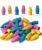 Mr. Pen Erasers for Pencils, 120 Pack, Pencil Top Erasers, Eraser Caps, Kids, Cap Tops, Vintage and Retro