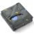 Mr. Sandman Weighted Blanket 10 lbs, Cooling Breathable Heavy Blanket for Sleep, Washable Glass Bead Weighted Throw, Soft Microfiber Fabric, Space Grey, 41″ x 60″