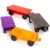 Mruikeny Magnetic Tiles Cars Construction Set – 4 PCS Magnetic Tiles Magnet Bricks Truck Sensory Toys, Educational Magnet Cars Set Building Blocks for 3 4 5 6 7 8+ Year Old Girls Boys