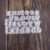 MSBDIE 1pc Letter Decoration Metal Cutting Mold for DIY Scrapbook Decoration Embossing Manual Die-Cutting Template Mold