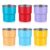MSHHDK 6pcs Kids Stainless Steel Cups 10 oz Stackable Metal Drinking Glasses Camping Stainless Steel Cups Durable Kids Cup Stackable Metal Cup for Travel Camping Outdoors Drinking Glasses
