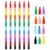 MSHHDK 6 Pcs Stackable Crayon Stacking Crayon Colorful Buildable Crayons