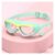 MSLSOIAB Goggles Boys’ Anti-fog Swimming Glasses Girls’ Big Box Cap