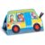 Ms. Rachel Tummy Time Activity Bus, Soft Folding Play Mat with Mirror