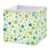 Msyxl Green Gradient Dots Storage Cubes 11×11 Inch Foldable Fabric Bins with Handle for Storage and Organization, Ideal Storage Bins for Closet Shelves