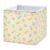 Msyxl Pastel Paws Bones Storage Cubes 11×11 Inch Foldable Fabric Bins with Handle for Storage and Organization, Ideal Storage Bins for Closet Shelves