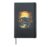 Mt Fuji Japan Japanese Garden Aesthetic Vintage Retro Zen Hardcover Journal, Black