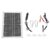 Mtlavishness 18W 12V Solar Panel Semiflexible Solar Cell Panel Battery for Car Boat Outdoor Supplies Solar Board Photovoltaic Panel Solar Panel Charging Kit for Outdoor and Indoor