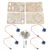 Mtlavishness 4 DOF Wood Robotic Mechanical Arm Sg90 Servo for RPi SNAM1500