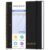 MUAHLIUB Spiral Notebook Wide Ruled Paper 8″ x 10 1/2″, 1 Subject Spiral Notebook, 3-Hole Punched Perforated Pages Ideal for School, Office, Writing, 95 Sheets Lined Journaling Notebook, Black
