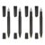 MUHVWM Head Marker Pen Highlighter with Gel Pen Obliqued Tip