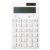 MUJI 37355538 Calculator, Normal Calculator, White, 12 Digits (KK-1154MS)