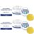 Multi-purpose Cleaning Paste, Multi Purpose Cleaner Removes Grease, Grime & Stains, Household Cleaning Cream for Kitchen, Bathroom, Tiles, Glass, Stainless Steel, Oven, Sink and Shoes，1