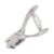 Multi-Purpose Oval Shape Hole Puncher Heavy Duty 8 Sheets Capacity for Paper Cardstock File Metal Hole Puncher