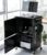 Multi AV Cart, Rolling Computer Cart with Locking Cabinets