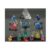 Multicolored 7-Piece Unicorn Party RPG Dice Set by Foam Brain Games