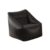 Multicolor Leather Bean Bag Chair with Armrests – Portable Sofa for Home & Office – Slish, table, and Versatile Seating Solut (Black)