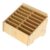 Multi Compartment Wooden Cell Phone Storage Box for Desk Organization