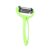 Multifunctional 360 Degree Rotary Peeler – 3 in 1 Kitchen Tool for Fruits and Vegetables, Stainless Steel Cutter and Slicer(Green)