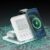 Multifunctional Clock Wireless Charger DH15 White