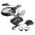 Multifunctional LED Auxiliary Clip Bracket with Lights for Repairing Plug-in Radio Type Magnifying Glass