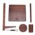 Multifunctional Magnetic Wooden Yarn Holder, Yarn Rack Stand for Knitting Crocheting, Wooden Yarn Spinner with Phone Holder, Solid Wood Yarn Ball Holder for Crafters and