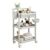 Multifunctional Rolling Storage Cart, 3 Tier Beauty Cart, Mobile Esthetician Cart with Drawers
