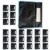 Multifunctional Students Seat Storage Pouches for Notebooks Pens and Classroom Essentials Management Students Seat Back Storage Bag