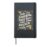 Multilingual Greetings Word Collage Hardcover Journal, Black