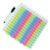 Multiplication Table Game pop Fidget Toys Educational Math Learning Board with Marker, Rainbow Colors, 12×12 Grid Multiplication Charts for Kids Multiplication Flash Cards