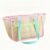 Multipurpose Mesh Tote for Gym, Beach, and Shower – Breathable Polyester Caddy with See-Through Design, 13.8 x 8.3 x 10.2 Inches