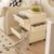 Multipurpose Mobile Utility Cart with Drawers, Modern Modular Storage Organizer, Adjustable Storage Cabinet On Wheels, 360 Rotating Bedside Nightstand for Living Room Apartment