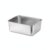 Multipurpose Stainless Steel Square Container with Lid, Stackable Metal Food Storage for Lunches, Leftovers, and Pantry Organization (1 Piece)