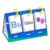 Multisubject Educational Flashcards 78pcs Alphabets Vocabulary Flashcards with Animal Plant Shape Themes for Toddler Educational Set