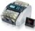 MUNBYN IMC51 Money Counter Machine Count Value, Add+Batch/Add+ Value Mode Bill Counter, UV/MG/IR/MT Detection, USD only Cash Counter,1100 Bills/min, Money Counting Machine with LCD Display (Gray)