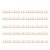 MUNEFE 100Pcs Cat Binders Clips, Cute Paper Clamps, Gold and Rose Gold