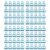 MUNEFE 19Mm 80 Pcs Metal Binders Clips, Strong Binders Clips, Metal (Blue)