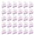 MUNEFE 30Pcs Wire Binders Clips, Hollow Binders Clips, Metal Material (Purple)